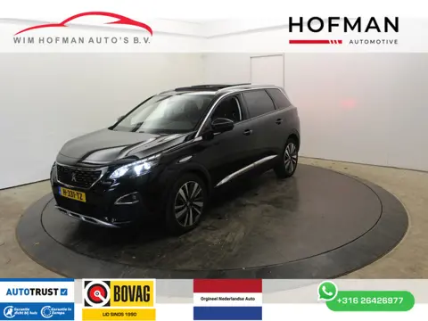 Peugeot 5008 1.2 PT Prem 7p Avant Pano ZW Hemel 360°Cam EL aKlep Winterpack