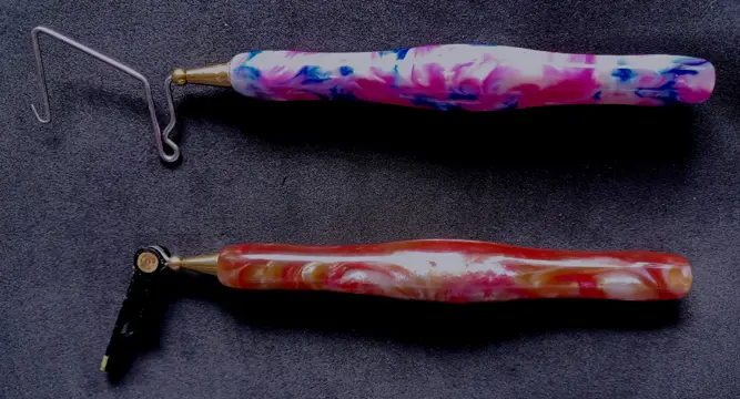 Vliegvissen Set van 2 ergonomische vliegbind gereedschap (Fantasy