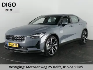 Polestar 2 LONG RANGE 78 kWh ACCU 90% GARANTIE 2032 !* RANGE TOT 561 KM WLTP.  PARKEERSENSOREN V+A .