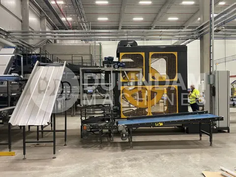 Tarend RCD roterende kistenontlader voor fruit in kisten van 40 - 60 cm breed