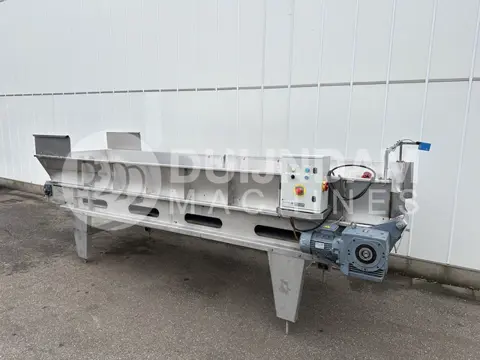 Transportband RVS bunkerband 410 x 100 cm