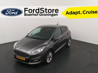 Ford Fiesta EcoBoost 125 pk Vignale | Pano | Winter Pack | Camera | Leer | Adapt. cruise | B&O | 17"