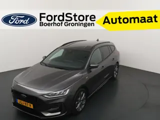 Ford FOCUS Wagon Ecoboost Hybrid 125 pk ST-line | Winter Pack | 4 seiz. banden | Navi | Clima | Crui