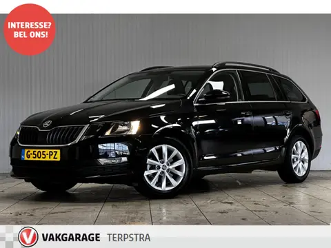 Škoda Octavia Combi 1.5 TSI Sport Business/ AUTOMAAT/ 150PK!/ Half-Leder/ 16'' LMV/ Apple + Android/