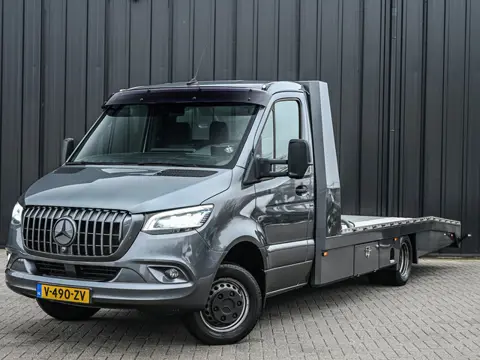 Mercedes-Benz Sprinter 519 3.0 CDI L3 EURO VI-D · NL Auto · Tijhof opbouw · Luchtvering · Trekhaak ·