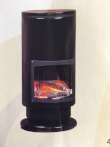 Gaskachel Mooie Gerevis. Geteste Pelgrim Legno gaskachel 239,- €.