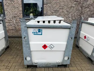 Western IBC 936 liter Milieutank Dieseltank (bj 2004)