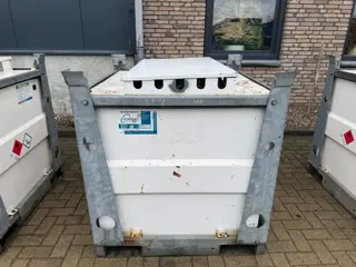 Western IBC 936 liter Milieutank Dieseltank (bj 2005)