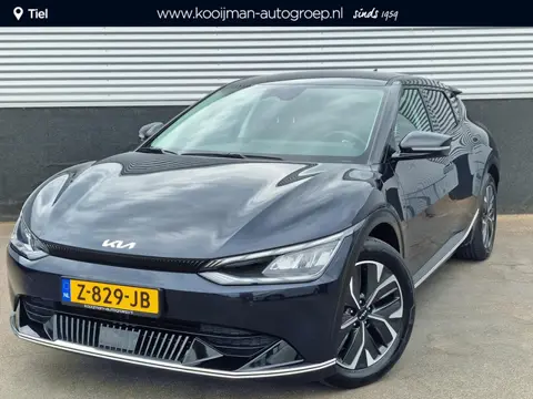 Kia EV6 Plus 77.4 kWh Trekhaak, BTW-auto! 1e eign. NL-auto! SOH 100%, Navigatie, Stoelkoeling, Stoel