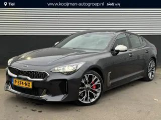 Kia Stinger 3.3 V6 T-GDI AWD GT 370 PK, Schuif/kanteldak, Lederen bekleding, 360" Camera, BTW-auto, 