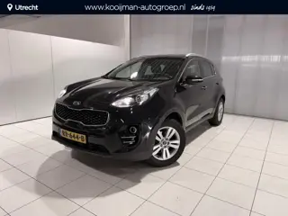 Kia Sportage 1.6 GDI DynamicLine  Stoel verwarming, lederen interieur, Navigatie.