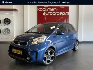 Kia Picanto 1.2 CVVT SportsLine Stoel en stuurverwarming| Nederlandse auto| BOMVOL Opties|