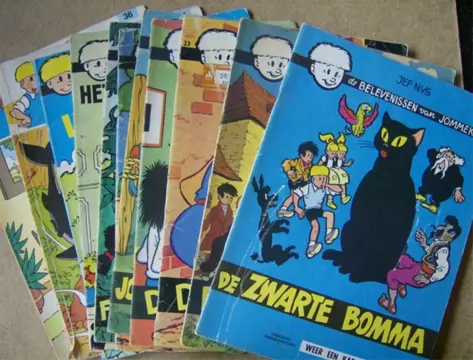 Jommeke strips adv. 1043