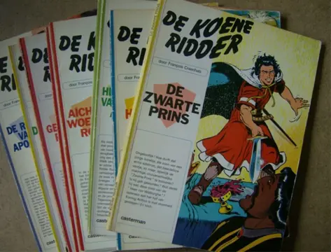 De koene ridder strips adv. 1044
