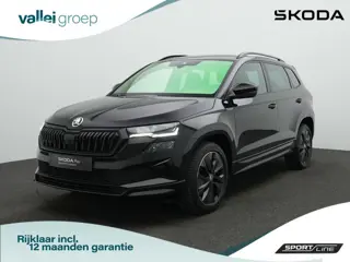 Skoda Karoq 1.5 TSI ACT 150 pk DSG Sportline | Adaptief onderstel | Stuur-/achterbankverwarming | Ma