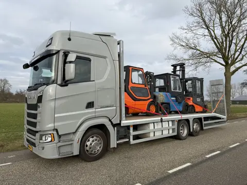 Scania S450 NGS 6X2 Machine Transporter / Oprij Vrachtwagen Euro 6 Automaat - Full Air - 2019