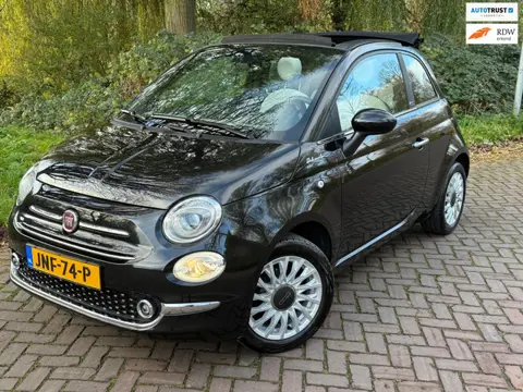 Fiat 500c 1.0 Hybrid Dolcevita Cabrio 1 Eig.b.j.6-2022 Leer, 15"LM,Carplay ,PDC