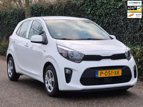 Kia Picanto Automaat Navigatie Garantie tot 2029/ 150dkm! Wit NAP NL Rijklaar BTW Auto 1.0 DPi Comfo
