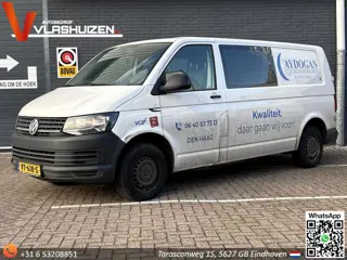 Volkswagen Transporter 2.0 TDI L2H1 | € 6.650,- NETTO! | Trekhaak | Airco | Dubbel Cabine |
