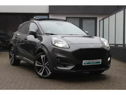 Ford Puma 1.0i Ecoboost MHEV 125pk Aut. ST-Line X Panoramadak, Winterpack, 19", Dab, El. Klep, Blis,