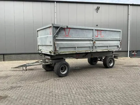 MULDER Wagenbouw Glas Constructie Containerbak wag