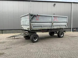 MULDER Wagenbouw Glas Constructie Containerbak wag