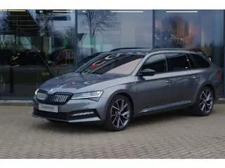 Škoda Superb Combi 1.4 TSI 218 PK iV Sportline BNS PHEV, Trekhaak, Memory, 4 x Stoelverwarming