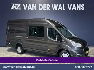 Ford Transit 2.0 TDCI 185pk L4H3 Dubbele Cabine Euro6 Airco | 6-Zits | Camera | Cruisecontrol Parkee