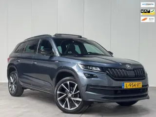 Skoda Kodiaq 1.5 TSI Sportline DSG VIRTUAL l PANO l TREKHAAK l CANTON l CAMERA l KEYLESS l ACC l SID