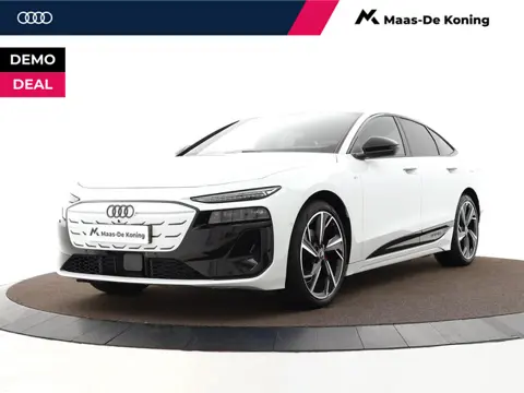 Audi A6 Sportback e-tron S edition 286 PK · Privacy glas · Remzadels rood · Sportstoel leder zwart