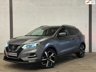 Nissan Qashqai 1.2 Tekna AUT|Pano|Navi|360|Leder|Blindspot|Dealer Onderhouden !!