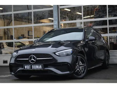 Mercedes-Benz C-Klasse Estate 300 e AMG Led Leder Panorama Memory Sfeer Camera 360 Head-Up Augmented