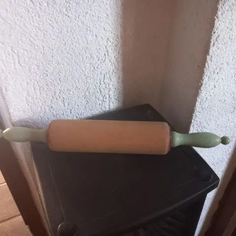 Deegroller, hout, 45 cm - stevige uitvoering