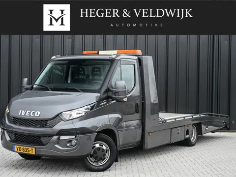 Iveco Daily 40C21 3.0 410 | Tijhof | Elektrische lier | NL Auto | Luchtvering | 3-zits |