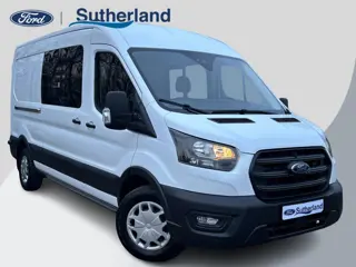 Ford Transit 350 2.0 TDCI L3H2 DC | Dubbele Cabine | Trend | SCI | 6 persoons | 170pk | Airco | Trek