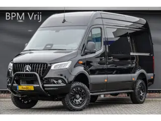 Mercedes-Benz Sprinter 4x4 319Cdi 190Pk 9G-tronic | L2H2 | Dubbele Cabine | 2x Schuifdeur | 4WD | AW