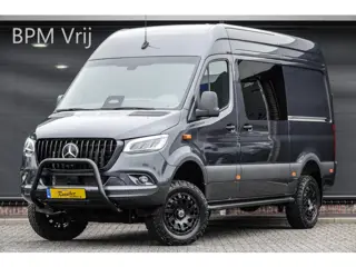 Mercedes-Benz Sprinter 4x4 319Cdi 190Pk 9G-tronic | L2H2 | Dubbele Cabine | 2x Schuifdeur | 4WD | AW