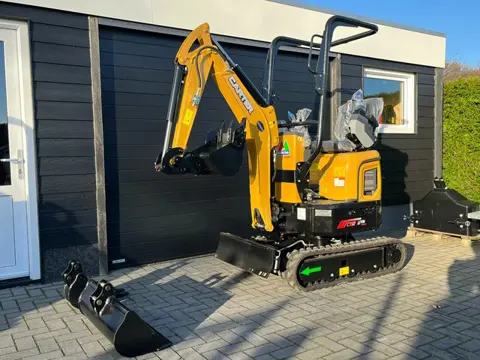 Yanmar Carter CT12-BU minigraver met Yanmar industriemotor en bakkenset, minikraan rupskraan mini gr