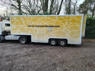 Veldhuizen serviceoplegger, dieplader, BE- Oplegger