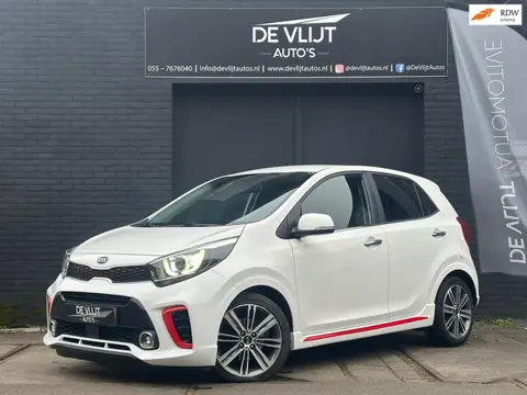 Kia PICANTO 1.2 CVVT GT-Line | Automaat | Carplay | Leer | Led | keyless & Go | Stuurverwarming |