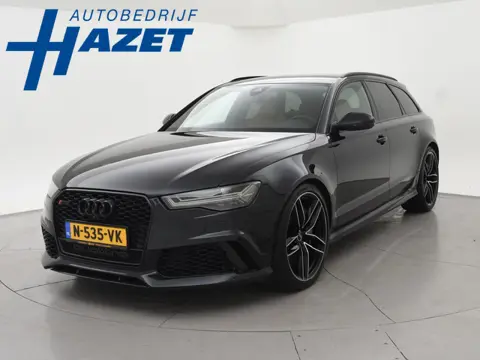 Audi A6 RS6 4.0 TFSI V8 605 PK PERFORMANCE | KERAMISCH | B&O | AUDI EXCLUSIVE LEDER | CARBON | 21 IN