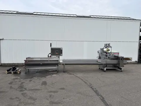 Record Scorpion E SE flowpackmachine met inliner
