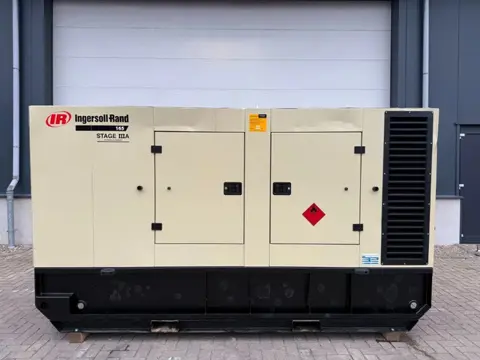 Ingersoll Rand G160 John Deere Leroy Somer 165 kVA Silent Rental generatorset