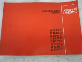 Manual Deutz D4507C-7807C