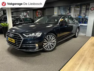 Audi A8 55 TFSI quattro / Leder / Navigatie / 20inch / B&O / stoel verwarming voor + achter.