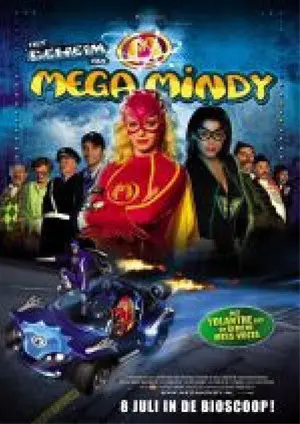 MEGA MINDY EN HET ZWARTE KRISTAL filmposter.
