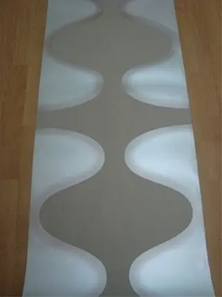 Beige lichtbruin retro vinyl opruiming uitverkoop behang 096