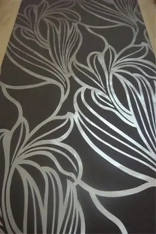 Bruin goud vlies 3d modern Opruiming uitverkoop behang 102