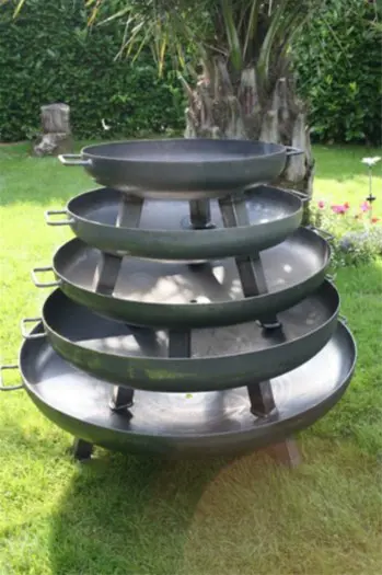 IJzeren vuurschalen diverse maten vanaf 55cm