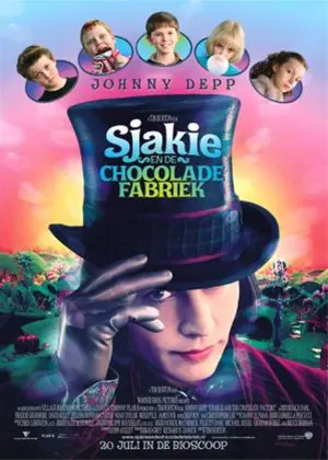SJAKIE en de COCOLADE FABRIEK filmposter.